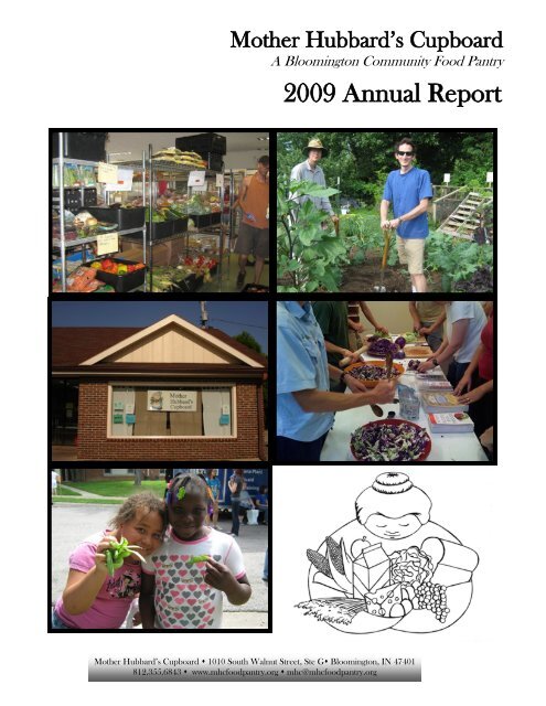 2009 Annual Report - Mother Hubbard's Cupboard