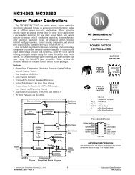 MC34262, MC33262 Power Factor Controllers