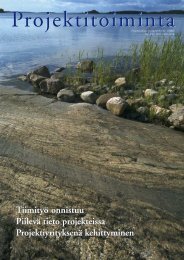 TiimityÃ¶ onnistuu PiilevÃ¤ tieto projekteissa ... - SoberIT