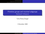 Primitive groups and maximal subgroups