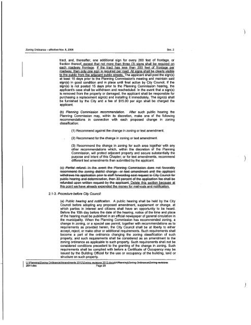 CHAPTER 144, ZONING Table of Contents - City of New Braunfels