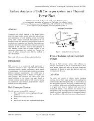 Failure Analysis of Belt Conveyor system in a Thermal Power ... - ijater