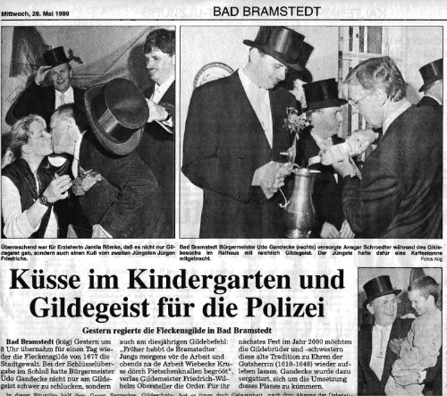 26.05.1999, Segeberger Zeitung, Gilderundgang - Bramstedter ...