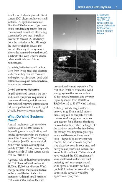 Small Wind Electric Systems - American Public Power Association