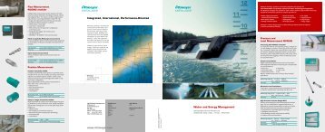 Water and Energy Management - Rittmeyer