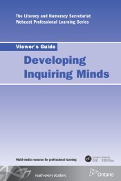 Developing Inquiring Minds Viewer's Guide - Curriculum Services ...