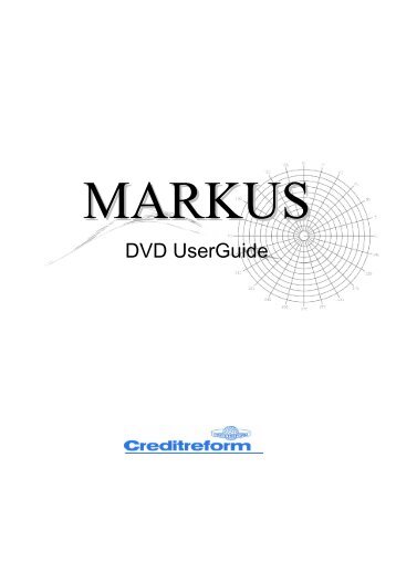 MARKUS DVD User Guide 022006