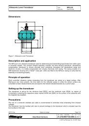 MPUL 06 Data sheet  - Rittmeyer