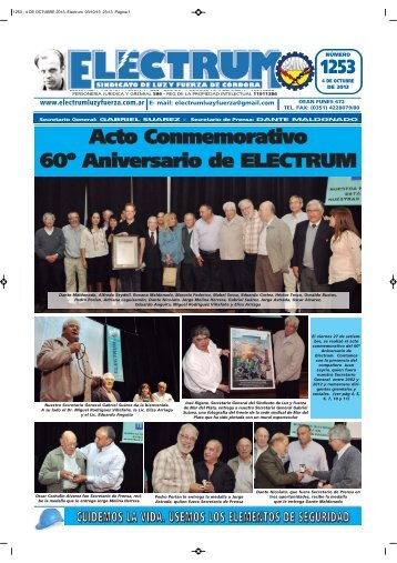 4 de octubre de 2013 - electrum