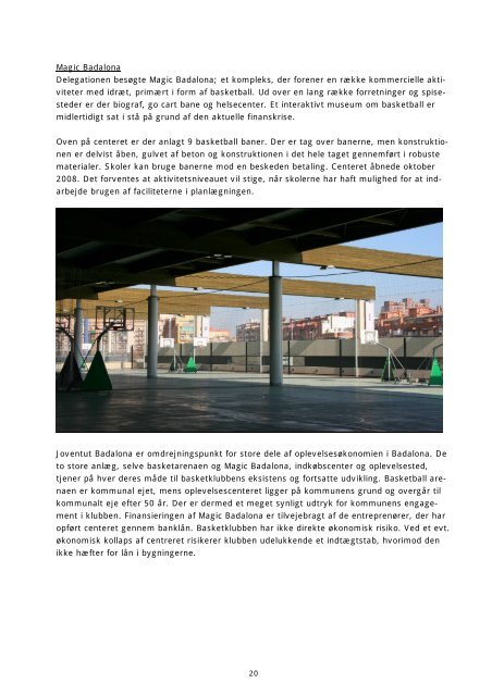 Barcelona 2009 (pdf 3 MB) - Aarhus.dk