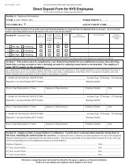 Direct Deposit Enrollment Form (State)