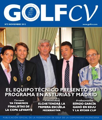 Numero 5 - FederaciÃ³n de Golf de la Comunidad Valenciana