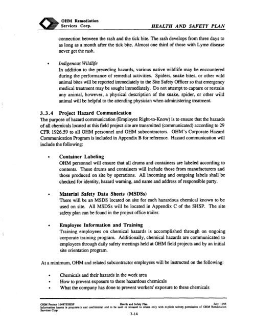 work plan for soil remediation, sampling and analysis plan, site ...