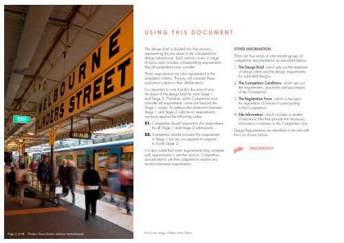 Flinders Street Station Design Competition - Design Brief - August