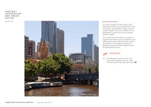 Flinders Street Station Design Competition - Design Brief - August