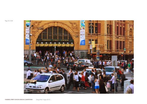 Flinders Street Station Design Competition - Design Brief - August