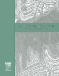 Conservation Thresholds For Land Use Planners - Sonoran Institute