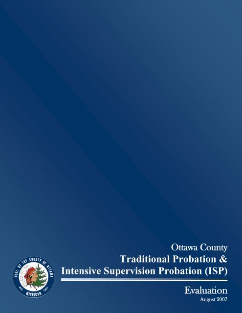 Traditional Probation & Intensive Supervision ... - Ottawa County
