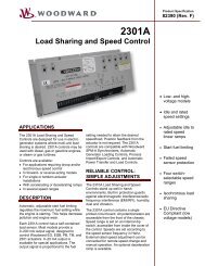2301A Load Sharing and Speed Control