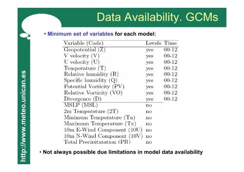 The ENSEMBLES Downscaling Portal - GO-ESSP