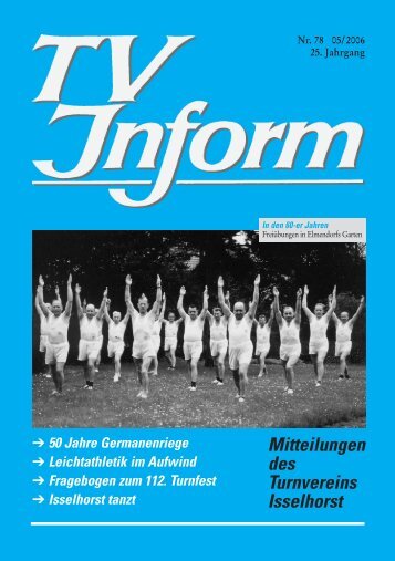 TV Inform Nr.78_3 - Turnverein Isselhorst v. 1894 eV