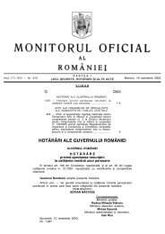 HOTâRÂ¬RI ALE GUVERNULUI ROMÂ¬NIEI