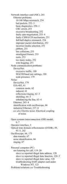 Practical Industrial Data Networks:Design, Installation and ...