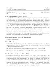 Problem Set 6 - HMC Physics