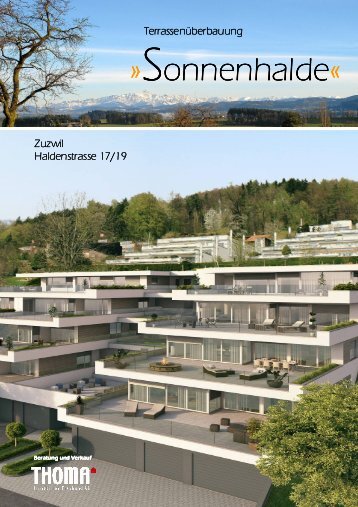 Wohnüberbauung Haldenstrasse, Zuzwil (PDF 10 MB) - Bereuter ...