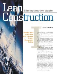 Eliminating the Waste - Lean Construction Institute