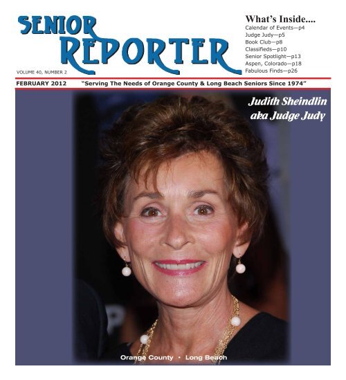 The Senior Reporter - Jeanne Sanner