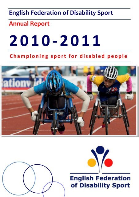 EFDS annual report 2011 - English Federation of Disability Sport