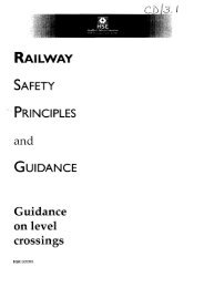 CD/3.1 HMRI Railway Safety Principles and Guidance, Part 2E ...