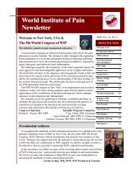 Volume 4, Issue 1 - World Institute of Pain