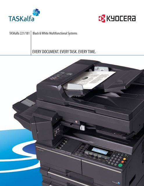 TASKalfa_221_181.Pdf - Our Solutions For Business