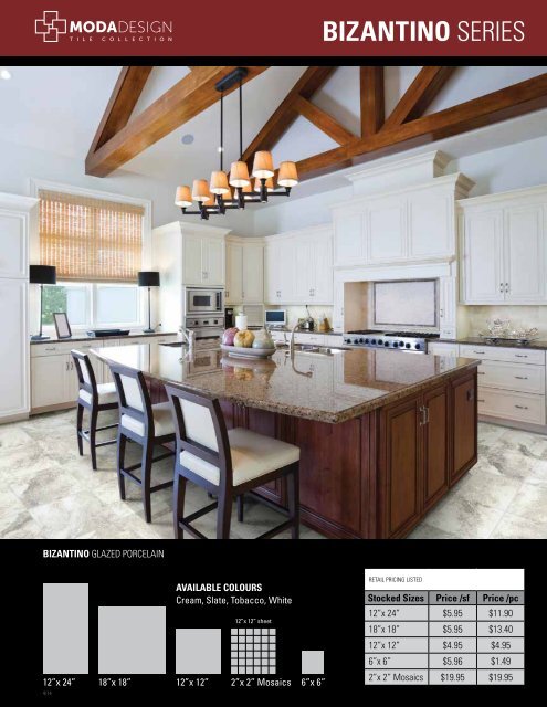 Bizantino SERIES - Ames Tile & Stone