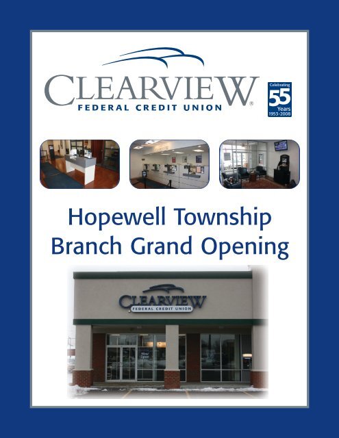 Hopewell Township Branch Grand Opening - Clearview Federal ...