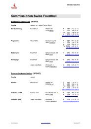 sf_kommissionen.pdf; 142.5 kb, 28.6.2013 - Swiss Faustball