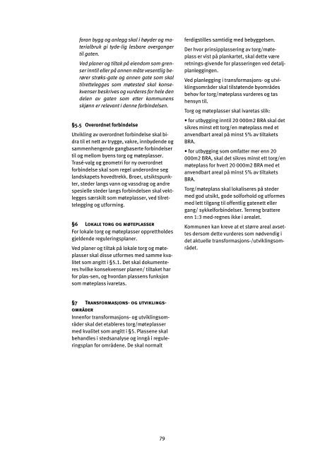 kommunedelplan for torg og møteplasser - Universell Utforming