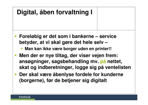 Digitalisering af kommunen - Fremtidsforskeren Jesper Bo Jensen