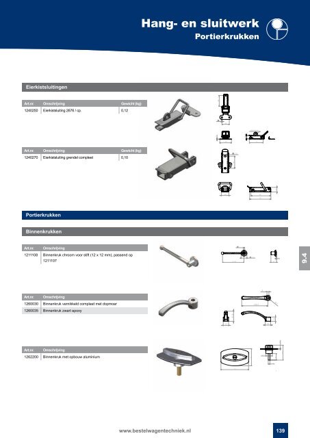 Catalogus Bestelwagentechniek deel 2