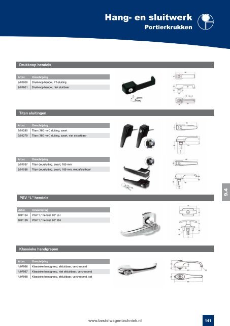 Catalogus Bestelwagentechniek deel 2