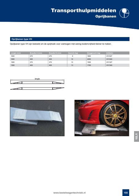 Catalogus Bestelwagentechniek deel 2