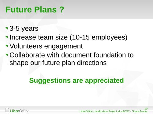 LibreOffice Localization Project - LibreOffice Conference