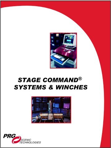 STAGE COMMAND SYSTEMS & WINCHES - PRG