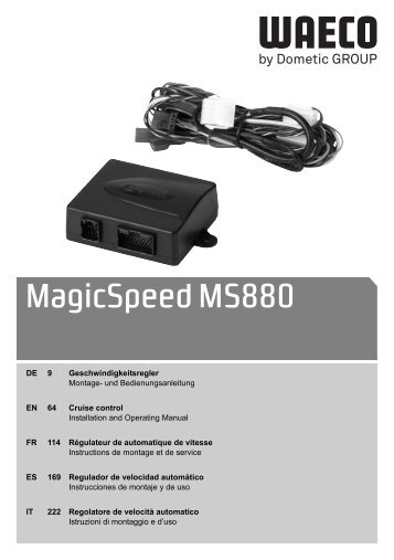 MagicSpeed MS880 - Waeco