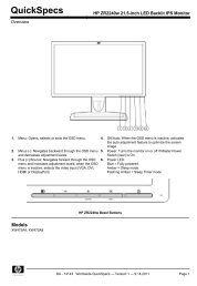 HP ZR2240w 21.5-inch LED Backlit IPS Monitor - Distrelec