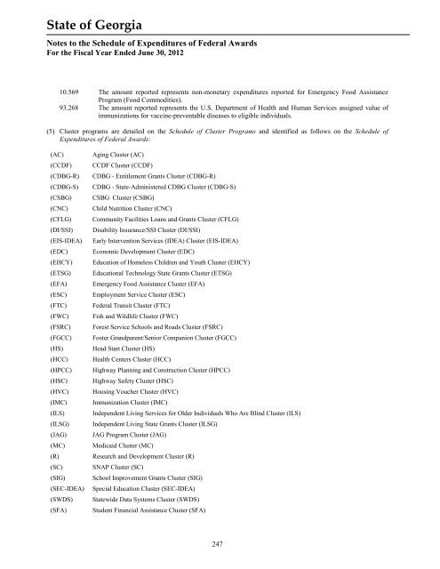 Single Audit Report Fiscal Year Ended June 30, 2012 - State ...