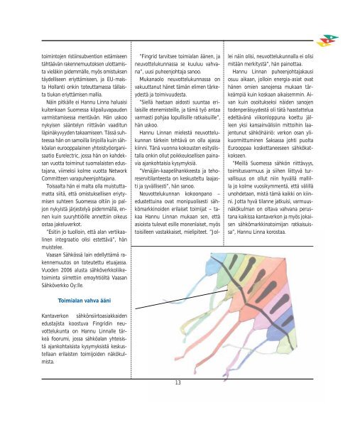 Fingrid Oyj:n lehti 3/2006