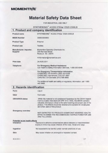 MSDS SYNTHEBOND AC232 (E).pdf - Prismadye